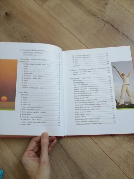 Powerjoga, poweryoga, kniha s dvd,