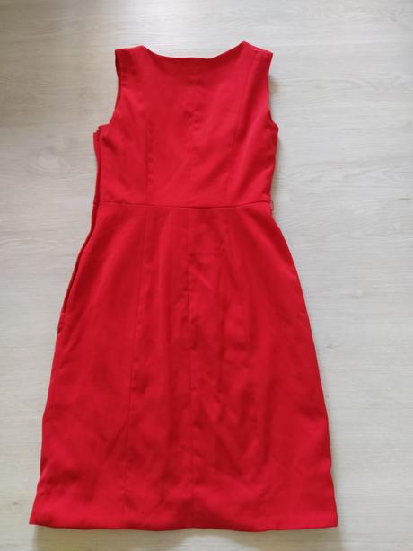 Červené šaty., h&m,34