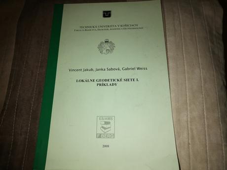 Skriptá lokálne geodetické siete i, príklady, 