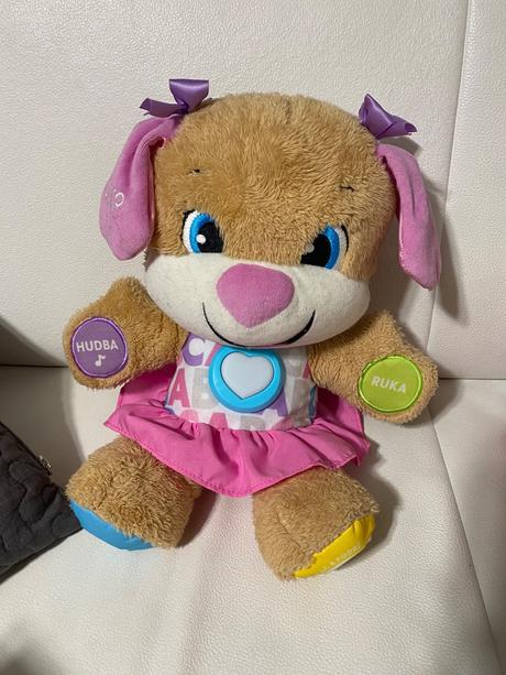 Macko a veža fisherprice, 