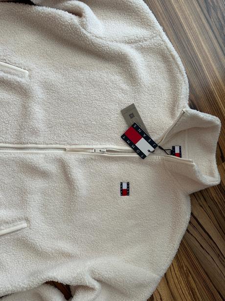 Tommy hilfiger prekrasna damska bunda/mikina, tommy hilfiger,38 - xl