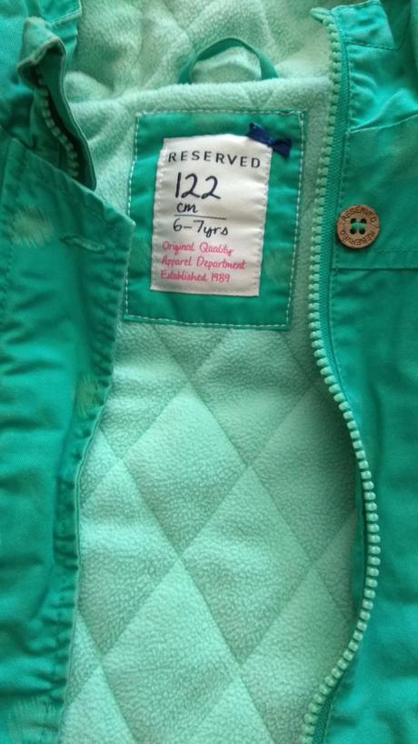 Predám detskú bundu, reserved,122