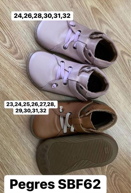 Pegres barefoot, pegres,23 - 32