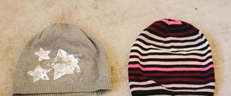 Predám dievčenské prechodné čiapky, h&m