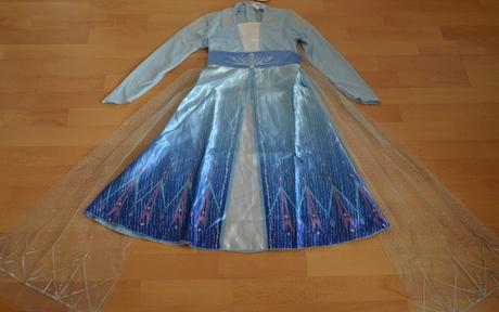 Elza 2 frozen cestovný kostým šaty ľadové kráľovst,