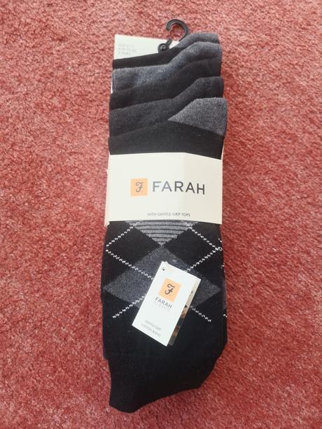 Farah pánske ponožky 5 párov veľkosť 39-45, 39 / 40 / 42 / 44 / 46