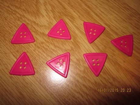 gombiky na textil ozdobné detské rôzne farby ,