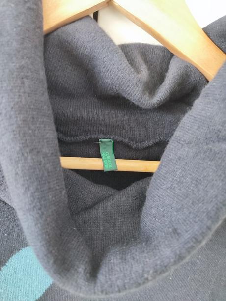 Vlnené šaty benetton 36/38, benetton,s