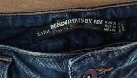 Riflové šortky zara, zara,s