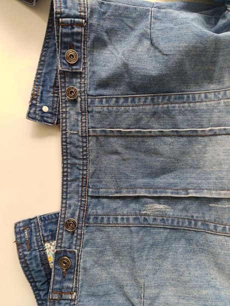 Dámska riflova bunda ac, s