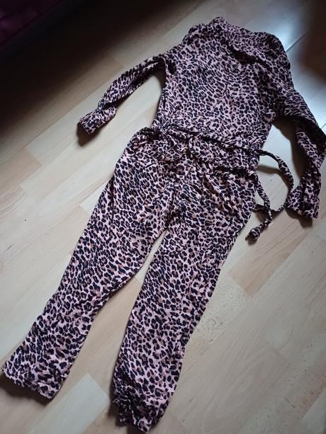 Leopard overal viskózový, 116