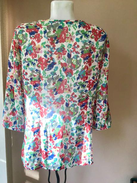 Kvetovana bluzka/ro, marks & spencer,44