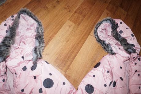 Guličkové predlžene bundy-cena spolu, 158