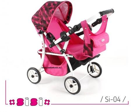 Kočík pre bábiky 2v1,