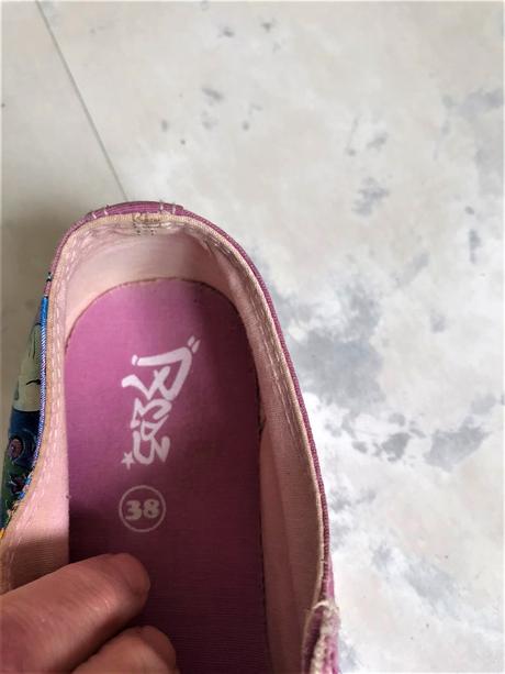 Maľované tenisky, 38