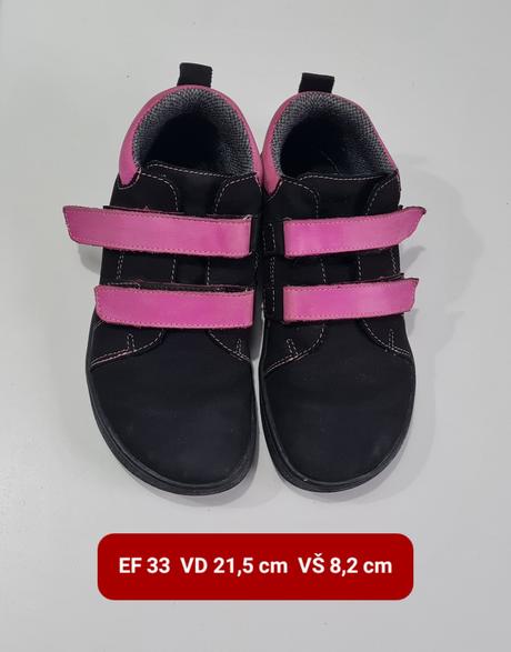 Barefoot ef kožené prechodné topánky, 33
