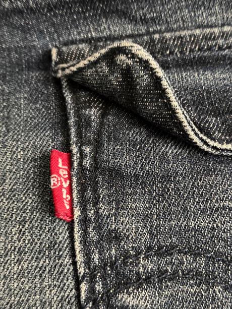 Levis riflova minisukna sukna tmavomodra, levis,m