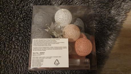 Led dekoracia - svietiace gulicky, 