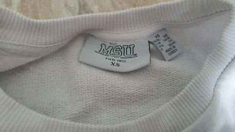 Oversize mikina michigan state, xs