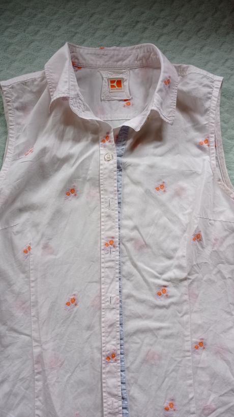 Blúzka vyšívané kvety, s