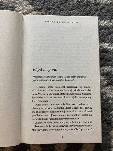 Honba za meteorom - jules verne, 