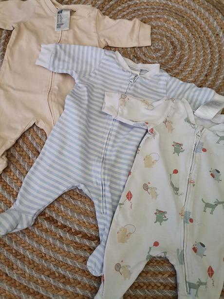 Pyžamka h&m zips, h&m,50