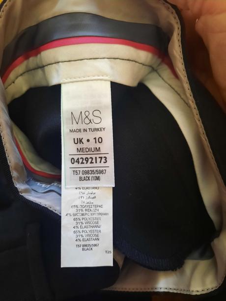 Dámske nohavice, marks & spencer,38
