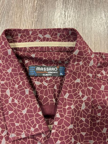 Massaro slim fit nova panska kosela xl, xl