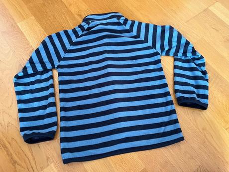 Detsky fleece 122/128 pruzkovany, tchibo,128