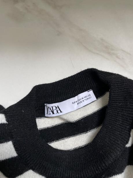 Zara pruhovaný sveter, zara,m