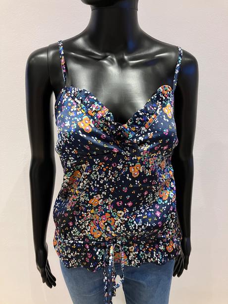 Dámska kvetovaná blúzka, m