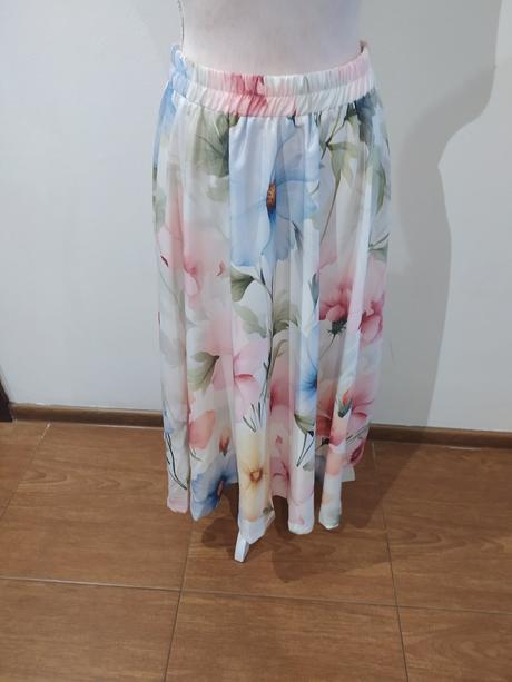 Kvetovana sukňa m/l, l / m