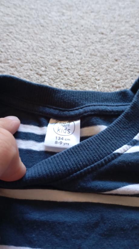 Tričká s dlhým rukávom 3 ks, sinsay,134