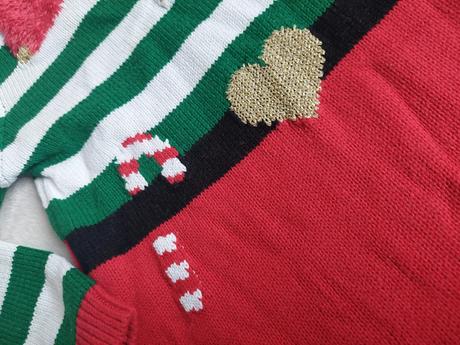 Vianočné svetríkové šaty veľ.86, 86