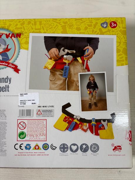 Le toy van - opasok s náradím,