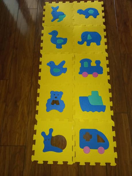 Penové puzzle 30x30 - 37 ks + ďalšie grátis,