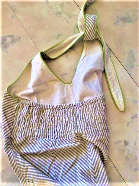 Letné krepové šaty, m