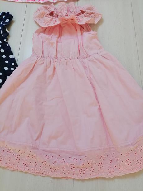 Saticky pre dievčatka 3 ks letne vel. 110, 110