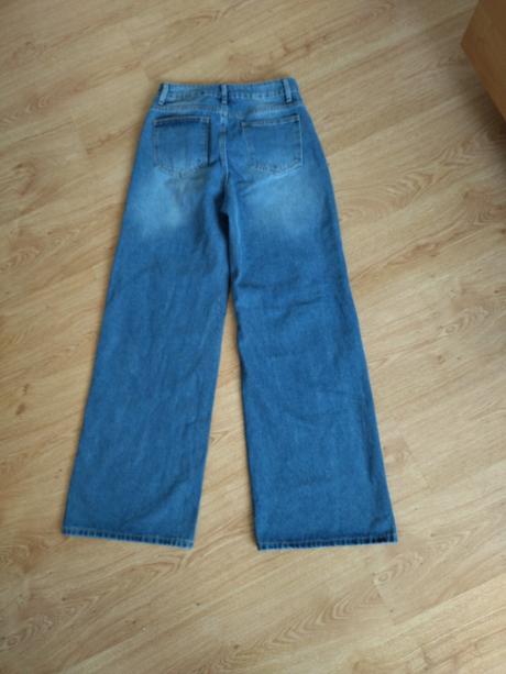 Široké rifle s vysokým pásom, xs