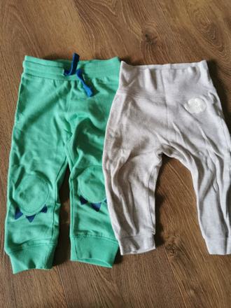 Tenké tepláky 2ks, f&f,80