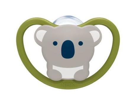 Nuk cumlík space girl silikónový 1ks, 18-36m, nuk