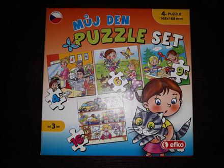 Puzzle set, cca. od 2-2,5 r., 