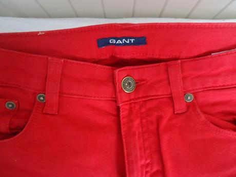 Tenšie bavlnené letné rifle zn.gant vel. 13-14 r, gant,158