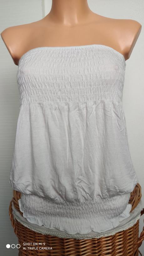 Top bez ramienok m/l, m