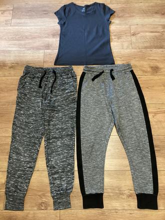 Tričko 1ks tepláky2ks, 146