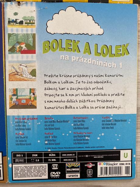 Dvd lolek a bolek,
