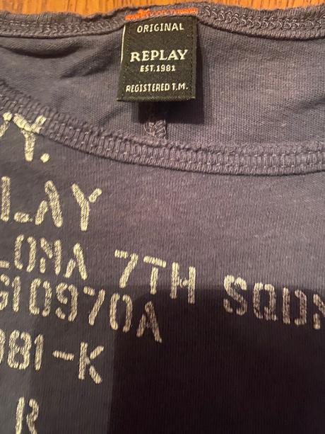 Tričko replay, replay,116