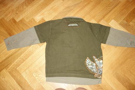 Skotone tričko s košeľou 2v1, 140