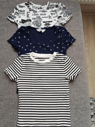 Tričká veľ.134/140, h&m,140
