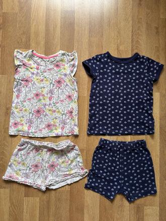 2ks kratke dvojdielne pyzamo, next,92